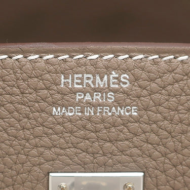 エルメス HERMES バーキン 25 エトゥープ トゴ ハンドバッグ シルバー金具 新品 未使用 グレージュ 2026年製