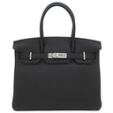 エルメス HERMES バーキン30 ブラック トゴ ハンドバッグ シルバー金具 新品 未使用 黒 2026年製