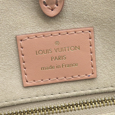 ルイヴィトン LOUIS VUITTON オンザゴー MM M46286 ローズトリアノン×クレーム モノグラムアンプラント バイカラーモノグラムアンプラント トートバッグ ゴールド金具 ハンドバッグ