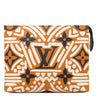ルイヴィトン LOUIS VUITTON ポッシュ トワレット 26 M45477 クレームカラメル モノグラムキャンバス LVクラフィティキャンバス ポーチ ゴールド金具