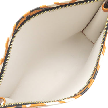 ルイヴィトン LOUIS VUITTON ポッシュ トワレット 26 M45477 クレームカラメル モノグラムキャンバス LVクラフィティキャンバス ポーチ ゴールド金具