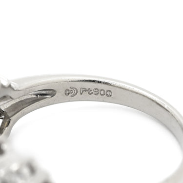 タサキ TASAKI サファイア ダイヤ デザインリング イエロー×プラチナシルバー Pt900 サファイア ダイヤモンド リング 指輪 TASAKI Au750 18K 18金 プリンセスカット 12号