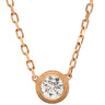 カルティエ Cartier ダムール LM ピンクゴールド K18PG ダイヤモンド ネックレス ダイヤモンド 18K 750 PG RG パヴェダイヤ
