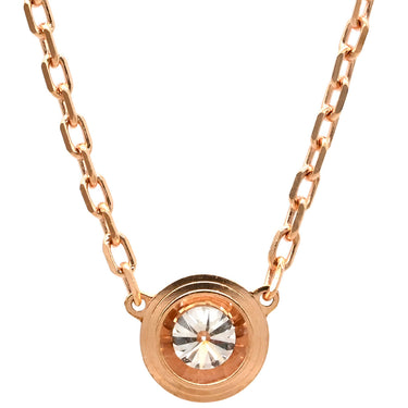 カルティエ Cartier ダムール LM ピンクゴールド K18PG ダイヤモンド ネックレス ダイヤモンド 18K 750 PG RG パヴェダイヤ