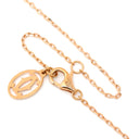 カルティエ Cartier ダムール LM ピンクゴールド K18PG ダイヤモンド ネックレス ダイヤモンド 18K 750 PG RG パヴェダイヤ