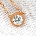 カルティエ Cartier ダムール LM ピンクゴールド K18PG ダイヤモンド ネックレス ダイヤモンド 18K 750 PG RG パヴェダイヤ