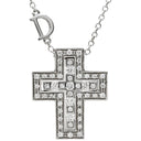 ダミアーニ DAMIANI ベルエポック XS 20083490 ホワイトゴールド K18WG ダイヤモンド ネックレス 750 18金 18K クロス 十字架 ダイヤモンド