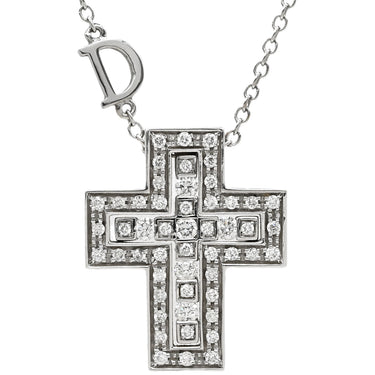 ダミアーニ DAMIANI ベルエポック XS 20083490 ホワイトゴールド K18WG ダイヤモンド ネックレス 750 18金 18K クロス 十字架 ダイヤモンド