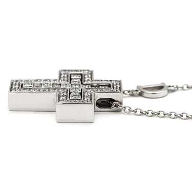 ダミアーニ DAMIANI ベルエポック XS 20083490 ホワイトゴールド K18WG ダイヤモンド ネックレス 750 18金 18K クロス 十字架 ダイヤモンド