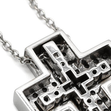 ダミアーニ DAMIANI ベルエポック XS 20083490 ホワイトゴールド K18WG ダイヤモンド ネックレス 750 18金 18K クロス 十字架 ダイヤモンド