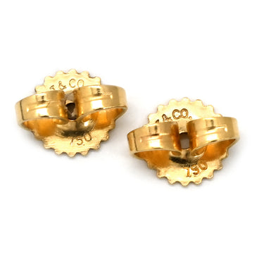 ティファニー Tiffany & Co ルビー ダイヤ レッド×イエローゴールド K18YG ルビー ダイヤモンド ピアス 750 18K 18金