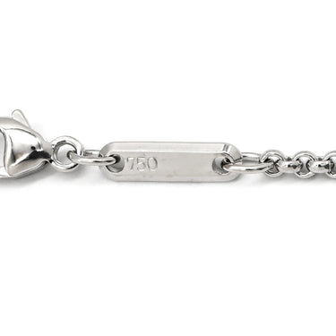 ショパール CHOPARD ハッピーダイヤモンド ハート ペンダント 79/4612-20 ホワイトゴールド K18WG ダイヤモンド ネックレス 5P ムービングダイヤ 750ＷG 18K