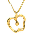 ティファニー Tiffany & Co アップル イエローゴールド K18YG ネックレス T＆Co. エルサペレッティ リンゴ Au750 YG