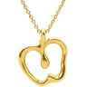 ティファニー Tiffany & Co アップル イエローゴールド K18YG ネックレス T＆Co. エルサペレッティ リンゴ Au750 YG
