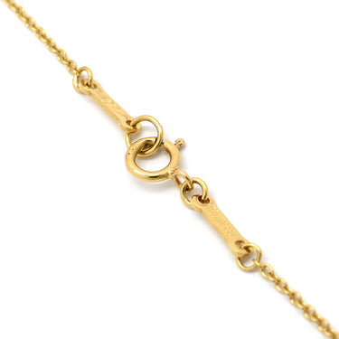 ティファニー Tiffany & Co アップル イエローゴールド K18YG ネックレス T＆Co. エルサペレッティ リンゴ Au750 YG