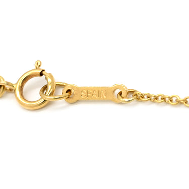 ティファニー Tiffany & Co アップル イエローゴールド K18YG ネックレス T＆Co. エルサペレッティ リンゴ Au750 YG