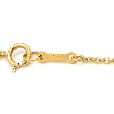 ティファニー Tiffany & Co アップル イエローゴールド K18YG ネックレス T＆Co. エルサペレッティ リンゴ Au750 YG