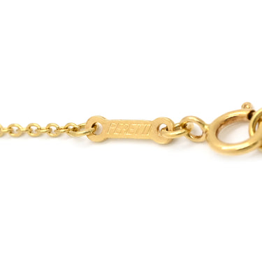 ティファニー Tiffany & Co アップル イエローゴールド K18YG ネックレス T＆Co. エルサペレッティ リンゴ Au750 YG