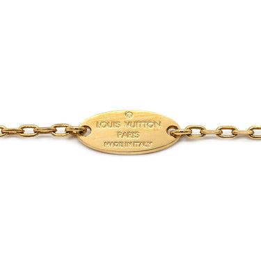 ルイヴィトン LOUIS VUITTON コリエ ハート フォーリンラブ M00465 ゴールド GP ネックレス ハートモチーフ LVサークル