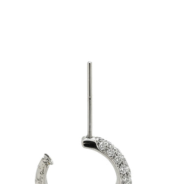 ギメル Gimel ダイヤ フックピアス プラチナシルバー Pt950 ダイヤモンド ピアス プラチナ950 パヴェダイヤ