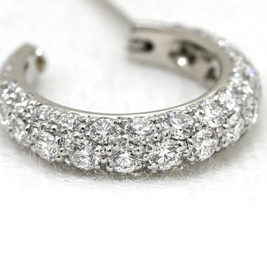 ギメル Gimel ダイヤ フックピアス プラチナシルバー Pt950 ダイヤモンド ピアス プラチナ950 パヴェダイヤ