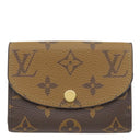 ルイヴィトン LOUIS VUITTON ポルトモネ ロザリ M82333 モノグラムリバース モノグラムキャンバス モノグラムリバースキャンバス コインケース ゴールド金具 小銭入れ
