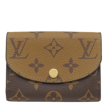 ルイヴィトン LOUIS VUITTON ポルトモネ ロザリ M82333 モノグラムリバース モノグラムキャンバス モノグラムリバースキャンバス コインケース ゴールド金具 小銭入れ