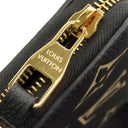 ルイヴィトン LOUIS VUITTON ジッピー ウォレット M80481 ブラック×ベージュ レザー バイカラーモノグラムアンプラントレザー 長財布 ゴールド金具 黒 ラウンドファスナー 小銭入れ