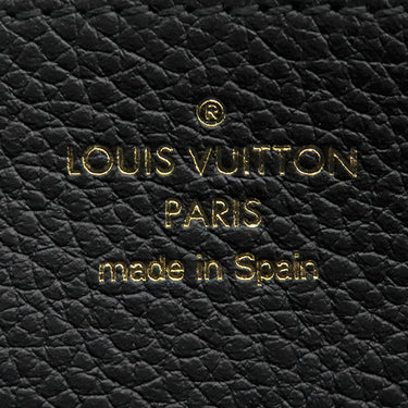 ルイヴィトン LOUIS VUITTON ジッピー ウォレット M80481 ブラック×ベージュ レザー バイカラーモノグラムアンプラントレザー 長財布 ゴールド金具 黒 ラウンドファスナー 小銭入れ