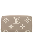 ルイヴィトン Louis Vuitton ジッピー ウォレット M69794 トゥルトレール×クレーム モノグラムアンプラント バイカラーモノグラムアンプラント 長財布 ゴールド金具 バイカラー 小銭入れ