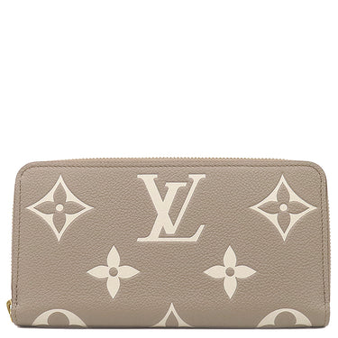 ルイヴィトン Louis Vuitton ジッピー ウォレット M69794 トゥルトレール×クレーム モノグラムアンプラント バイカラーモノグラムアンプラント 長財布 ゴールド金具 バイカラー 小銭入れ