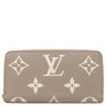 ルイヴィトン Louis Vuitton ジッピー ウォレット M69794 トゥルトレール×クレーム モノグラムアンプラント バイカラーモノグラムアンプラント 長財布 ゴールド金具 バイカラー 小銭入れ