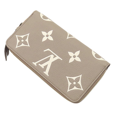 ルイヴィトン Louis Vuitton ジッピー ウォレット M69794 トゥルトレール×クレーム モノグラムアンプラント バイカラーモノグラムアンプラント 長財布 ゴールド金具 バイカラー 小銭入れ