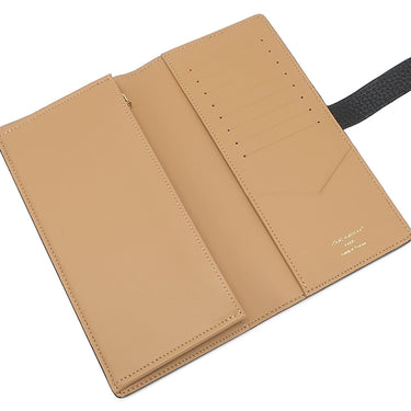 ルイヴィトン LOUIS VUITTON LV ヴェルティカル ウォレット M81330 ブラック グレインレザー 長財布 ゴールド金具 二つ折り