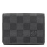 ルイヴィトン LOUIS VUITTON アンヴェロップ カルト ドゥ ヴィジット N63338 グラフィット ダミエグラフィットキャンバス カードケース