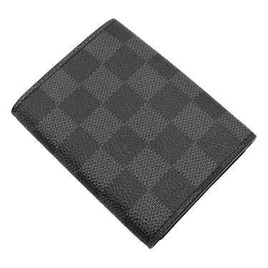 ルイヴィトン LOUIS VUITTON アンヴェロップ カルト ドゥ ヴィジット N63338 グラフィット ダミエグラフィットキャンバス カードケース