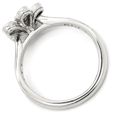 ヴァンクリーフアーペル Van Cleef & Arpels ソクラテス 1フラワー ダイヤ VCARD23700 ホワイトゴールド K18WG ダイヤモンド #48(JP8) リング 指輪 VCA Au750 18K 18金 8号