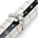 ヴァンクリーフアーペル Van Cleef & Arpels ソクラテス 1フラワー ダイヤ VCARD23700 ホワイトゴールド K18WG ダイヤモンド #48(JP8) リング 指輪 VCA Au750 18K 18金 8号