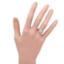 ヴァンクリーフアーペル Van Cleef & Arpels ソクラテス 1フラワー ダイヤ VCARD23700 ホワイトゴールド K18WG ダイヤモンド #48(JP8) リング 指輪 VCA Au750 18K 18金 8号
