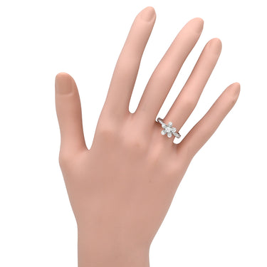 ヴァンクリーフアーペル Van Cleef & Arpels ソクラテス 1フラワー ダイヤ VCARD23700 ホワイトゴールド K18WG ダイヤモンド #48(JP8) リング 指輪 VCA Au750 18K 18金 8号