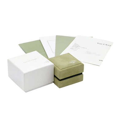 ヴァンクリーフアーペル Van Cleef & Arpels ソクラテス 1フラワー ダイヤ VCARD23700 ホワイトゴールド K18WG ダイヤモンド #48(JP8) リング 指輪 VCA Au750 18K 18金 8号