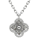 ヴァンクリーフアーペル Van Cleef & Arpels スウィート アルハンブラ ペンダント VCARO85900 ホワイトゴールド K18WG ダイヤモンド ネックレス 750 K18 ダイヤモンド 12石 VCA