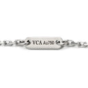 ヴァンクリーフアーペル Van Cleef & Arpels スウィート アルハンブラ ペンダント VCARO85900 ホワイトゴールド K18WG ダイヤモンド ネックレス 750 K18 ダイヤモンド 12石 VCA