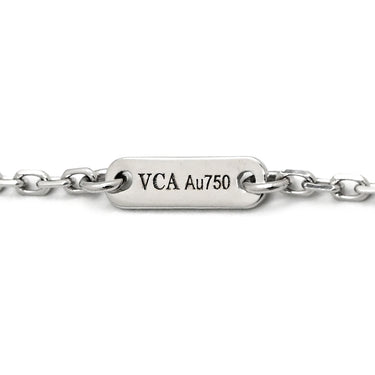 ヴァンクリーフアーペル Van Cleef & Arpels スウィート アルハンブラ ペンダント VCARO85900 ホワイトゴールド K18WG ダイヤモンド ネックレス 750 K18 ダイヤモンド 12石 VCA