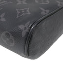 ルイヴィトン Louis Vuitton アウトドア スリングバッグ M30741 ブラック モノグラムエクリプス タイガ タイガラマ ボディバッグ シルバー金具 ショルダーバッグ 黒