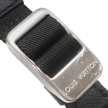 ルイヴィトン Louis Vuitton アウトドア スリングバッグ M30741 ブラック モノグラムエクリプス タイガ タイガラマ ボディバッグ シルバー金具 ショルダーバッグ 黒