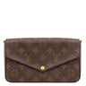 ルイヴィトン LOUIS VUITTON ポシェット フェリシー M61276 フーシャ モノグラムキャンバス チェーンウォレット ゴールド金具 チェーンショルダー