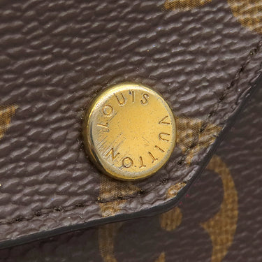 ルイヴィトン LOUIS VUITTON ポシェット フェリシー M61276 フーシャ モノグラムキャンバス チェーンウォレット ゴールド金具 チェーンショルダー