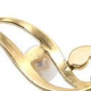 ミキモト MIKIMOTO あこやパール デザインブレス パールホワイト×イエローゴールド K14YG パール ブレスレット MIKIMOTO 真珠 アコヤパール 8粒 14K 14金 Au585