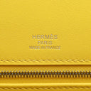 エルメス HERMES ケリー28 外縫い ナチュラル×ジョーヌナプル トワルアッシュ ヴォースイフト 2WAYバッグ シルバー金具 ハンドバッグ ショルダー